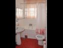 Apartementen Boris - with pool : A1(4+1), A2(4+1), A3(3) Orebic - Schiereiland Peljesac  - Appartement - A2(4+1): badkamer met toilet