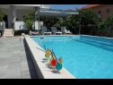 Apartementen Boris - with pool : A1(4+1), A2(4+1), A3(3) Orebic - Schiereiland Peljesac  - zwembad