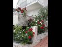 Apartementen Vida with garden: A1(2+2) - Naranča, A2(2+2) -  Limun, A3(2+2) - Maslina, SA4(4) - Studio Mandula Orebic - Schiereiland Peljesac  - bloemen