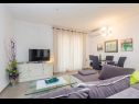 Apartementen Ivni - great view: A1(4+2), SA2(2+2) Cesarica - Riviera Senj  - Appartement - A1(4+2): woonkamer