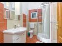 Vakantiehuizen Brist - with pool: H(8) Drinovci - Riviera Sibenik  - Kroatië  - H(8): badkamer met toilet