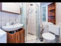 Vakantiehuizen Tihomir - with pool : H(6+2) Drnis - Riviera Sibenik  - Kroatië  - H(6+2): badkamer met toilet
