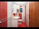 Apartementen Per - comfortable  family apartments A1(2+2), A2(4+1), A3(2+2) Grebastica - Riviera Sibenik  - Appartement - A3(2+2): badkamer met toilet