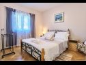 Apartementen Vinx - grill and terrace A1(2+2), A2(2+2) Baai Kanica (Rogoznica) - Riviera Sibenik  - Kroatië  - Appartement - A2(2+2): slaapkamer