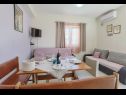 Apartementen Vinx - grill and terrace A1(2+2), A2(2+2) Baai Kanica (Rogoznica) - Riviera Sibenik  - Kroatië  - Appartement - A2(2+2): eetkamer