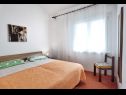Apartementen Ziva - by the beach; A1(6), A2(4), A3 (2+1) Baai Lozica (Rogoznica) - Riviera Sibenik  - Kroatië  - Appartement - A2(4): slaapkamer
