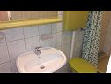 Apartementen Neva - 150m from sea: A1(6), A2(6) Primosten - Riviera Sibenik  - Appartement - A2(6): badkamer met toilet
