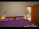 Apartementen Marija - by the sea: A4(2+2), A5(2+2) Rogoznica - Riviera Sibenik  - Appartement - A4(2+2): slaapkamer