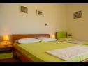 Apartementen Marija - by the sea: A4(2+2), A5(2+2) Rogoznica - Riviera Sibenik  - Appartement - A5(2+2): slaapkamer