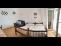 Apartementen Tonci - by the sea: A2(4), A3(4) Rogoznica - Riviera Sibenik  - Appartement - A2(4): slaapkamer