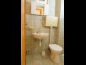 Apartementen Tonci - by the sea: A2(4), A3(4) Rogoznica - Riviera Sibenik  - Appartement - A3(4): badkamer met toilet