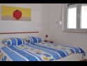 Apartementen Bibi - 10m from the beach: A3 - (4), A2 - (4+1) Rogoznica - Riviera Sibenik  - Appartement - A2 - (4+1): slaapkamer