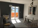 Apartementen Delfin - sea view: A3(2+2), A4(2+2) Sepurine (Eiland Prvic) - Riviera Sibenik  - Appartement - A3(2+2): woonkamer