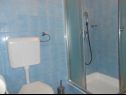 Apartementen Desy - free parking & BBQ: SA1(2+2), SA2(2+2), A3(4+2) Srima - Riviera Sibenik  - Studio-appartment - SA2(2+2): badkamer met toilet