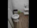Apartementen Hope - 200 m from sea: A1(4+2), A2(2+2), A3(2+2), A4(2+1), A5(2+1) Srima - Riviera Sibenik  - Appartement - A4(2+1): badkamer met toilet