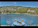 Vakantiehuizen Peros - heated pool: H(8) Baai Stivasnica (Razanj) - Riviera Sibenik  - Kroatië  - H(8): uitzicht