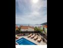 Vakantiehuizen Mirka - with heated pool: H(8+2) Baai Stivasnica (Razanj) - Riviera Sibenik  - Kroatië  - uitzicht
