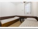 Apartementen Mio - 100 m from beach: A1(6+1), A2(4+1) Stupin Celine (Rogoznica) - Riviera Sibenik  - Appartement - A1(6+1): slaapkamer