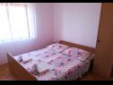 Apartementen Marija - 100 m from beach: A1(4), A2(4), A3(4), A4(3), A5(2+1) Tribunj - Riviera Sibenik  - Appartement - A2(4): slaapkamer