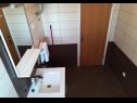 Apartementen Marija - 100 m from beach: A1(4), A2(4), A3(4), A4(3), A5(2+1) Tribunj - Riviera Sibenik  - Appartement - A5(2+1): badkamer met toilet