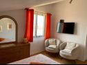 Apartementen Ivica - 300 m from sea: A1(6) Tribunj - Riviera Sibenik  - Appartement - A1(6): slaapkamer