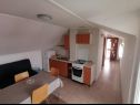 Apartementen Budi - near sandy beach A1(4), A2(4), A3(4) Vodice - Riviera Sibenik  - Appartement - A3(4): keuken en eetkamer