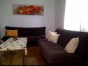 Apartementen Vale - 450m to the beach: A1(2+2), SA2(2), A3(2) Vodice - Riviera Sibenik  - Appartement - A1(2+2): woonkamer