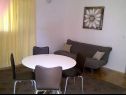 Apartementen Vale - 450m to the beach: A1(2+2), SA2(2), A3(2) Vodice - Riviera Sibenik  - Appartement - A3(2): woonkamer