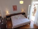 Apartementen Slavica - free WiFi: A1(4), A2(3+1) Vodice - Riviera Sibenik  - Appartement - A2(3+1): slaapkamer