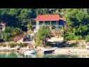 Apartementen Primo - sea view: A1(2+1), A2(4), A3(4), A4(3+1) Baai Banje (Rogac) - Eiland Solta  - Kroatië  - huis