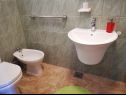 Apartementen Primo - sea view: A1(2+1), A2(4), A3(4), A4(3+1) Baai Banje (Rogac) - Eiland Solta  - Kroatië  - Appartement - A2(4): badkamer met toilet