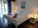 Apartementen Primo - sea view: A1(2+1), A2(4), A3(4), A4(3+1) Baai Banje (Rogac) - Eiland Solta  - Kroatië  - Appartement - A3(4): slaapkamer