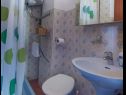 Apartementen ZB A1(2+1), B2(2+1), C3(2+1) Maslinica - Eiland Solta  - Appartement - B2(2+1): badkamer met toilet
