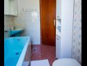 Apartementen ZB A1(2+1), B2(2+1), C3(2+1) Maslinica - Eiland Solta  - Appartement - C3(2+1): badkamer met toilet