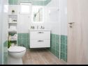 Apartementen Tatja - 2 bedroom apartment: A1(4+1) Necujam - Eiland Solta  - Appartement - A1(4+1): badkamer met toilet