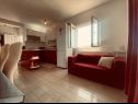 Apartementen Modesty - comfortable : A1(4) Necujam - Eiland Solta  - Appartement - A1(4): woonkamer