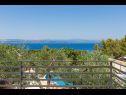 Vakantiehuizen Villa Ante - with pool: H(6) Rogac - Eiland Solta  - Kroatië  - uitzicht vanaf terras