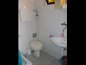 Apartementen Bob - 10m from the sea A1-Lorena 6(5), A2-Lorena 7(5), A3-Lorena 8(5), A4-Lorena 9(5) Stomorska - Eiland Solta  - Appartement - A4-Lorena 9(5): badkamer met toilet