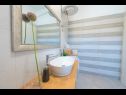 Vakantiehuizen Villa Solis - luxury with pool: H(6) Dicmo - Riviera Split  - Kroatië  - H(6): badkamer met toilet