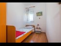 Apartementen Danijela - 200 m from beach: Nina (3) Kastel Stafilic - Riviera Split  - Appartement - Nina (3): slaapkamer