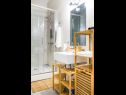 Apartementen Sunny - 100 m from sea: A1(2+1) Kastel Stafilic - Riviera Split  - Appartement - A1(2+1): badkamer met toilet