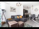 Apartementen Sunny - 100 m from sea: A1(2+1) Kastel Stafilic - Riviera Split  - Appartement - A1(2+1): woonkamer