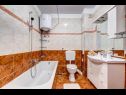 Apartementen Big - sea view; A1(6+2) Podstrana - Riviera Split  - Appartement - A1(6+2): badkamer met toilet