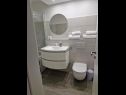 Vakantiehuizen Mirja - 200 m from beach: H(6+2) Split - Riviera Split  - Kroatië  - H(6+2): badkamer met toilet