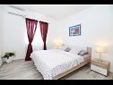 Apartementen Anamarija - garden terrace : A1(4) Split - Riviera Split  - Appartement - A1(4): slaapkamer