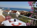Apartementen Mili - with sea view: A1-ST2 (2+1) Split - Riviera Split  - huis