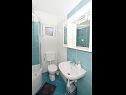 Vakantiehuizen Željko - sea view H(4+2) Drvenik Mali (Eiland Drvenik Mali) - Riviera Trogir  - Kroatië  - H(4+2): badkamer met toilet