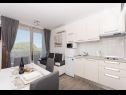 Apartementen Ivica - 100m from the sea A1(2+2), A2(2+2), A3(2+2), A4(2+2), A5(3+2) Drvenik Veli (Eiland Drvenik Veli) - Riviera Trogir  - Appartement - A3(2+2): keuken en eetkamer