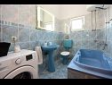 Apartementen Zeljko - with pool : A1(6) Marina - Riviera Trogir  - Appartement - A1(6): badkamer met toilet