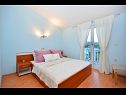 Apartementen Zeljko - with pool : A1(6) Marina - Riviera Trogir  - Appartement - A1(6): slaapkamer